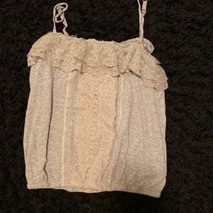 Lacey tank top